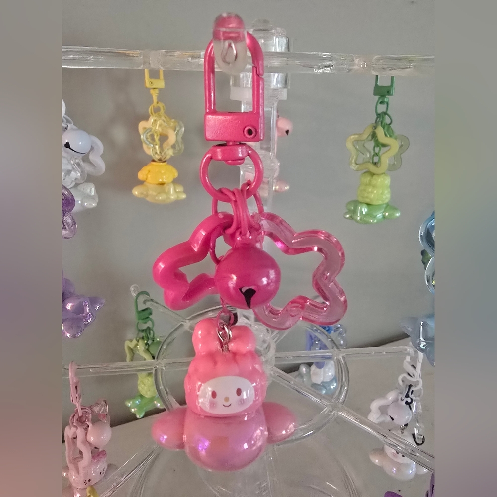 Handmade My Melody Acrylic Figure Keychain